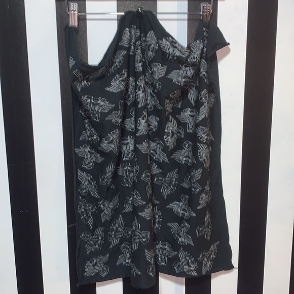 Biker Bandana Motorcycle Motor Print Handkerchief Head Wrap Scarf Vintage Y2K - Picture 6 of 12